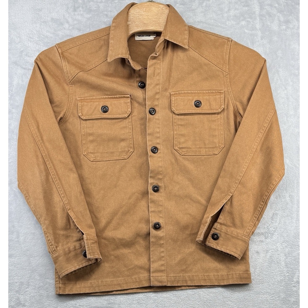 Taylor Stitch The Shop Shirt Heavyweight Boss Duck Button Up Long Sleeve Mens 38